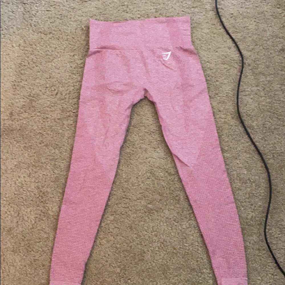 Gymshark Vital Seamless Leggings//Dusky Pink Marl